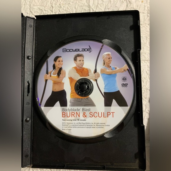 BODYBLADE BLAST: BURN & SCULPT WORKOUT DVD. Widescreen.  76 minute running time. - Picture 3 of 3